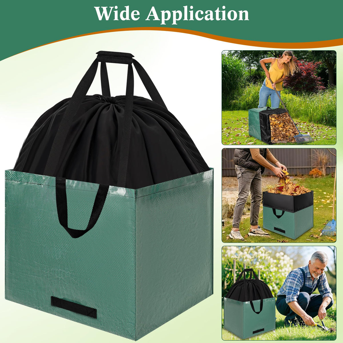 YVVZHOU PANN two-pack with square waste bin included for fast filling
