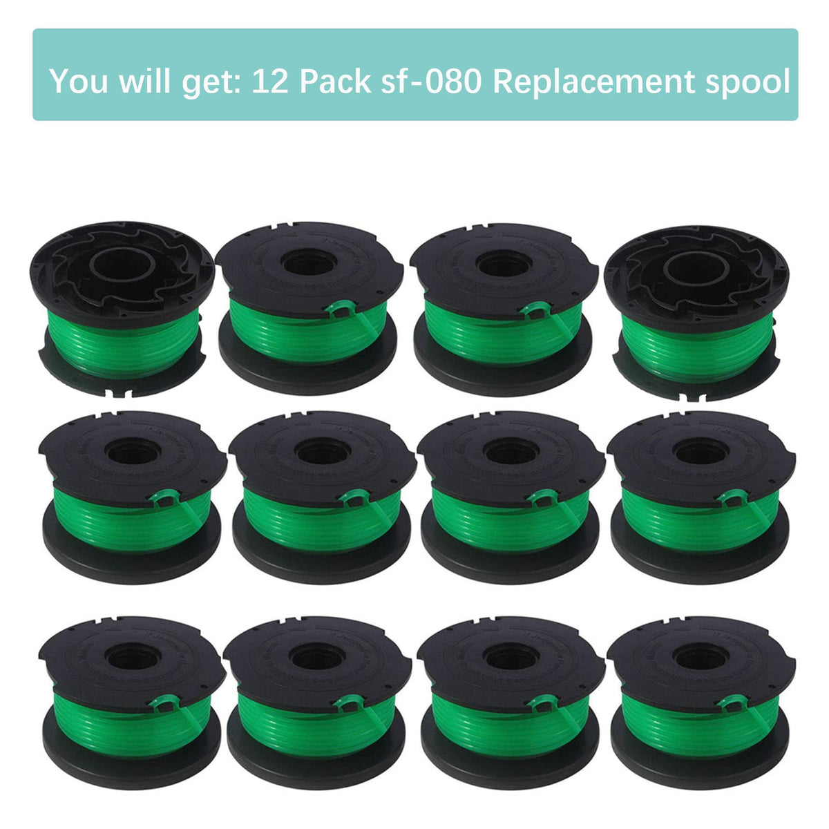 YWNYT SF-080 spool compatible with auto-feed systems for fast line advancement