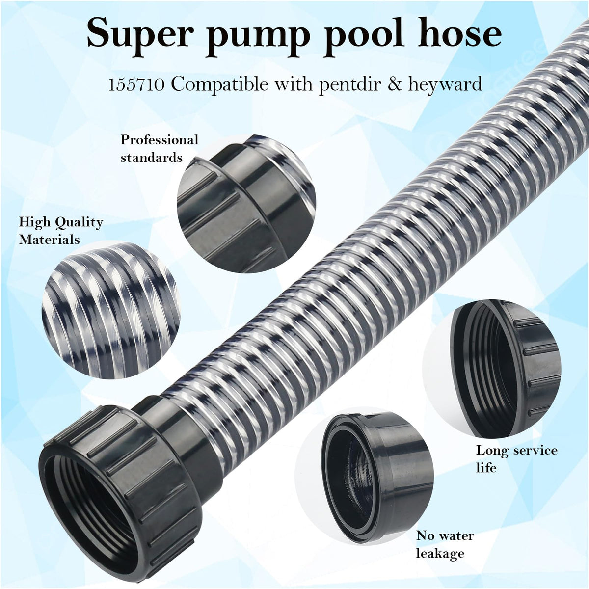 YWOOW 155710 compatible with Sand Dollar and Crystal-Flo II filters.