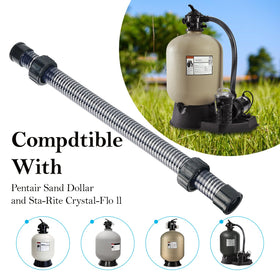 YWOOW 155710 durable-material hose for long-lasting pool plumbing and ease.