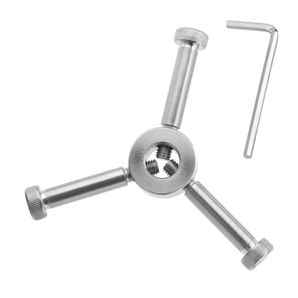 YWOOW adjustable water shut-off handle on an outdoor faucet showing precise control and grip.