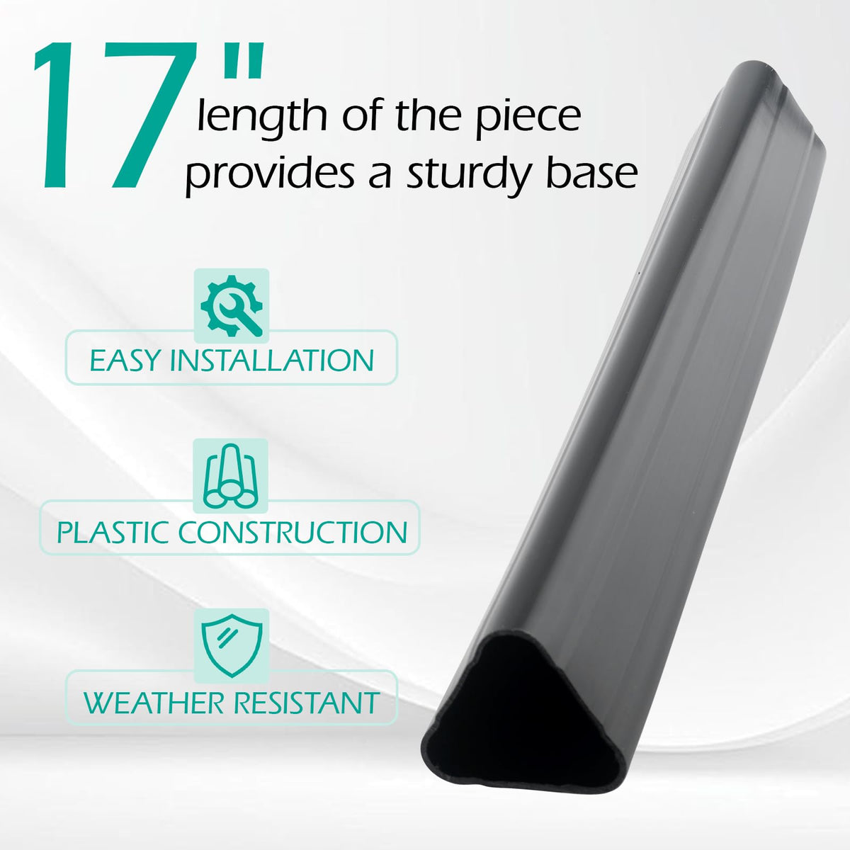 YWOOW easy-installation ground socket enables removal and repositioning