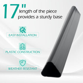 YWOOW easy-installation ground socket enables removal and repositioning