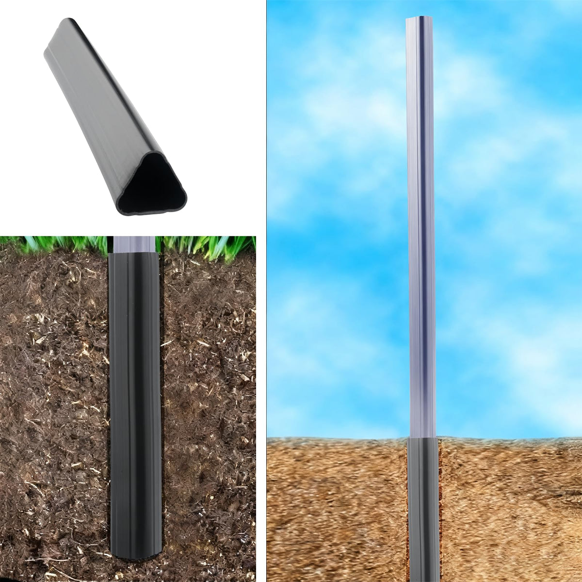YWOOW ground sleeve for Tri Tel poles with responsive after-sales support