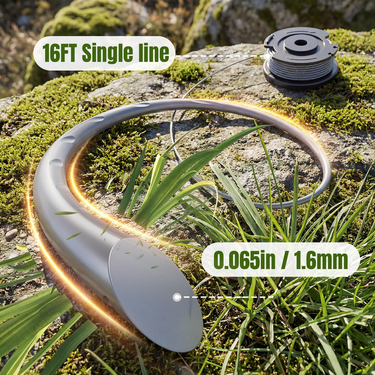 YWTESCH lawn care success with reliable spool replacements