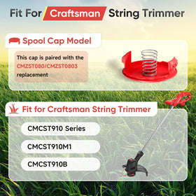 YWTESCH 4-pack spool caps image for quick replacement and maintenance.