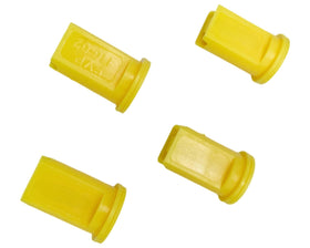 YXFV AIXR11002VP yellow four-pack nozzle tips ensure reliable field coverage.