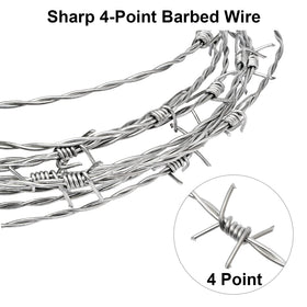 YXJSTO four-point barbs provide strong deterrence with durable performance.