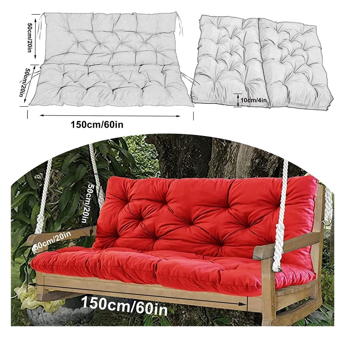 YXMKJOS all-season outdoor comfort adds versatility to balcony and patio.
