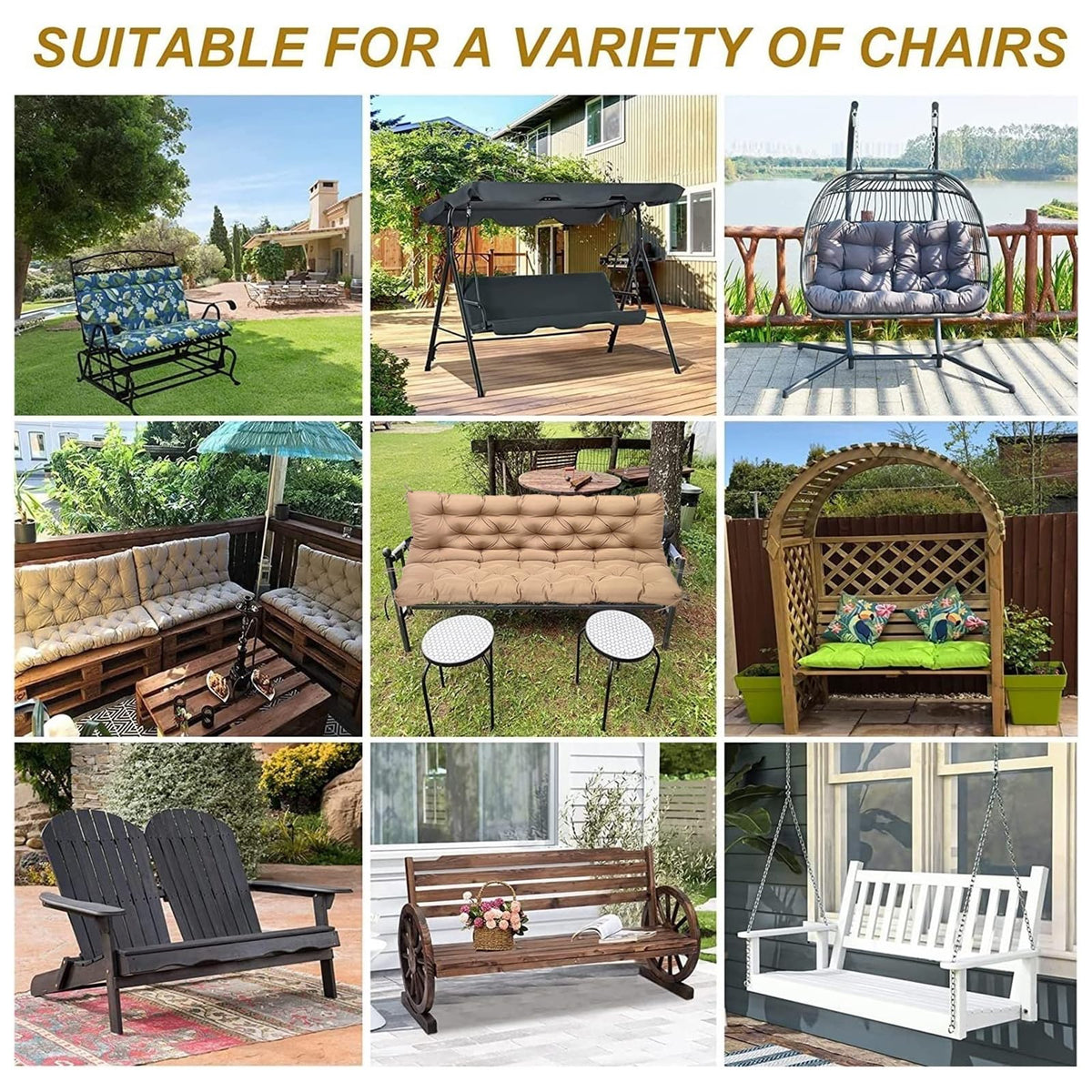 Durable, easy-to-clean material ideal for frequent outdoor use.