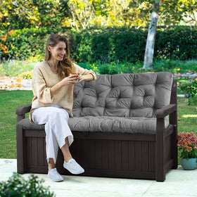 YXMKJOS garden terrace swing cushion enhances outdoor decor and comfort.