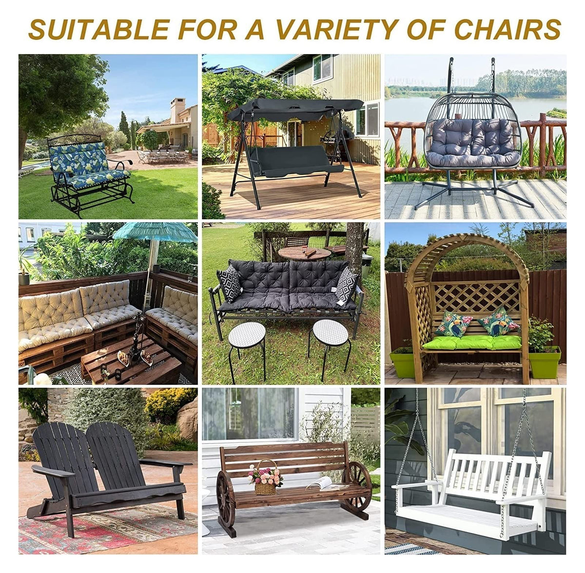 YXMKJOS versatile cushion for multiple scenes from porch to patio
