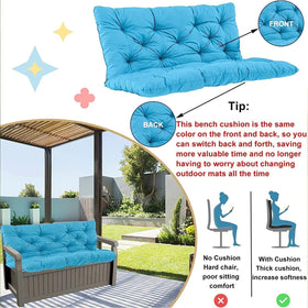 YXMKJOS non-slip drawstring detail keeps cushions secure on windy days.