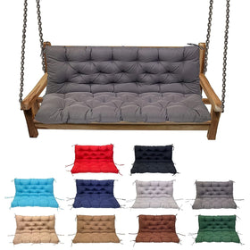 YXMKJOS 2-3 seater porch cushion on a chair, foam-filled for plush outdoor comfort