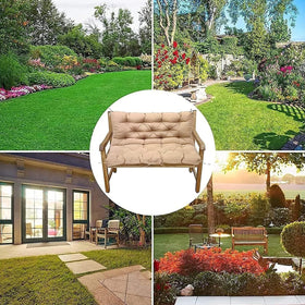 3-seat cushion dimensions for roomy outdoor seating.