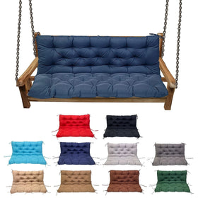 YXMKJOS swing cushion 3-seater with backrest for porch comfort and durable outdoor use