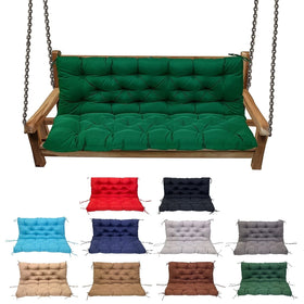 YXMKJOS swing cushion 3-seater waterproof for outdoor comfort.