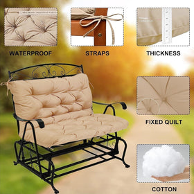 Close-up of waterproof polyester fabric showing durability and non-fading color.