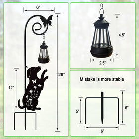 YY Gardenia durable metal stake withstands seasonal use.