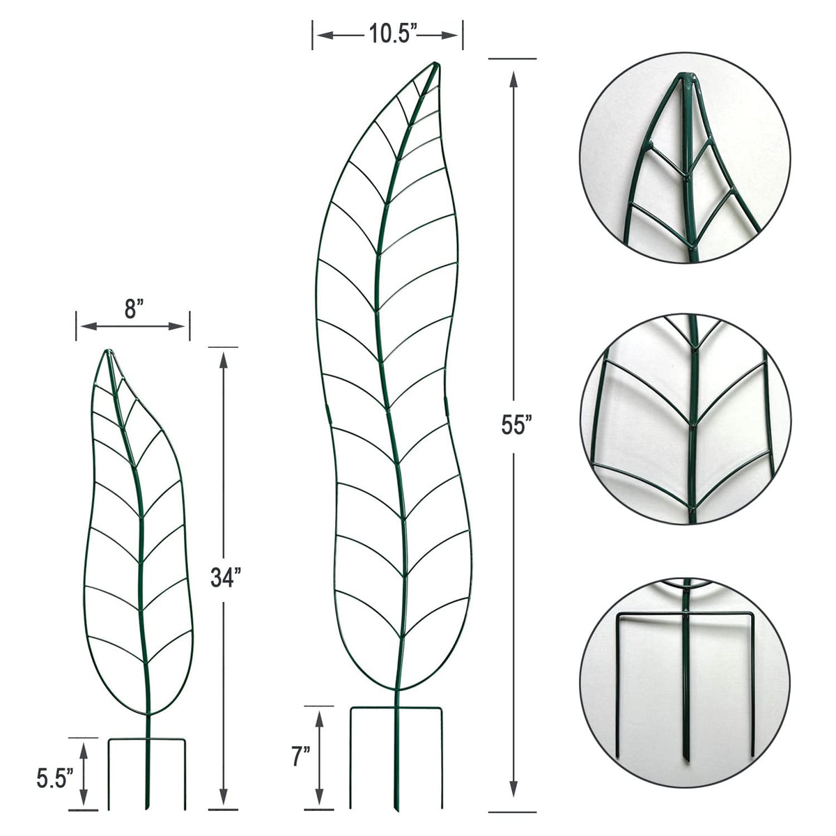 YY-Ladybug floral metal trellis ideal for indoor or outdoor displays.
