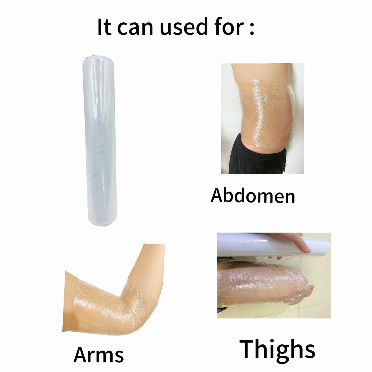 YYANBERICH wrap applied to the stomach area for targeted use