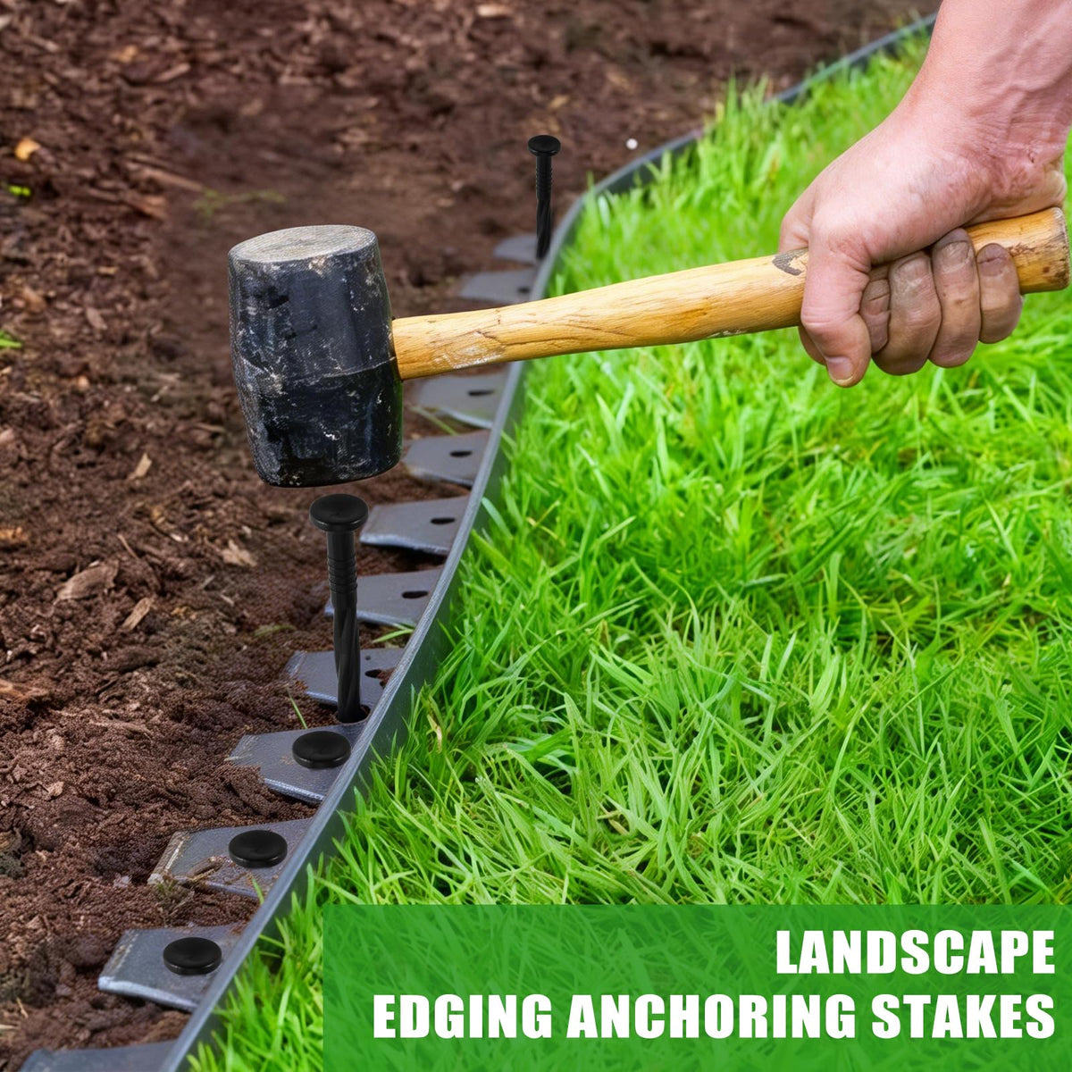 YYAYYA tent anchoring and DIY projects with sturdy ground grip.