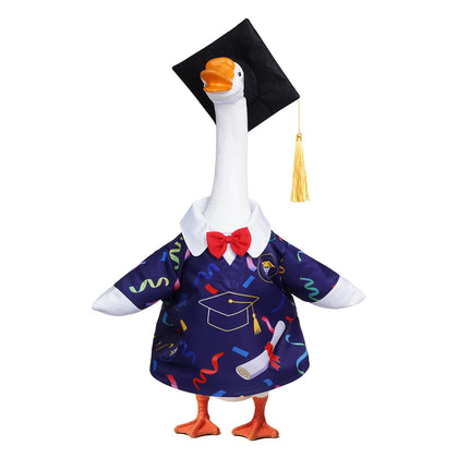 Yymobt graduation porch goose cap on statue for festive yard decor