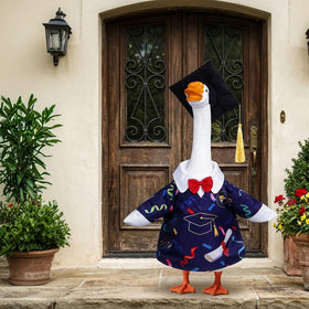 Yymobt lightweight polyester outfit fits 23 inch geese for outdoor display