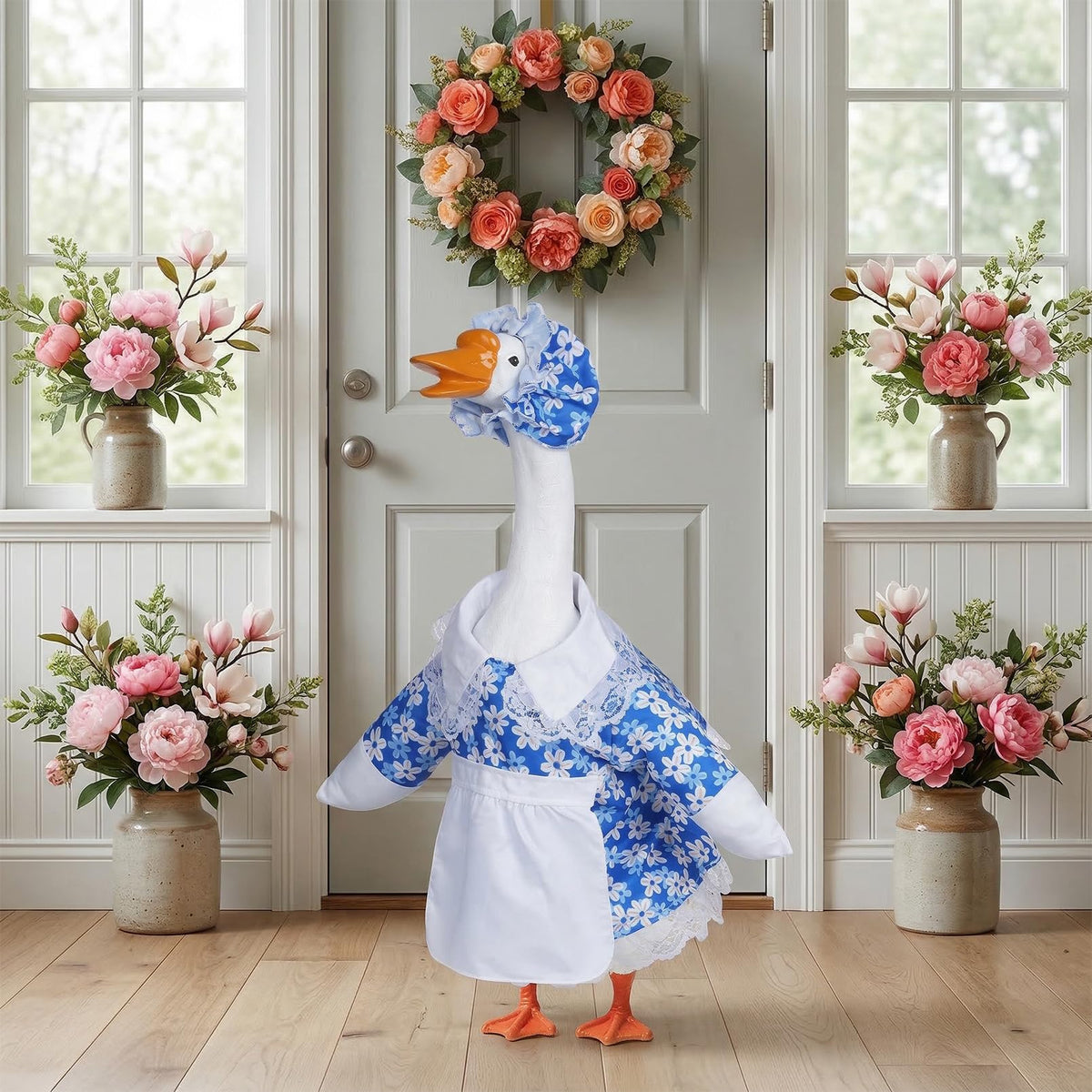 Yymobt outdoor spring decoration for patio or garden with festive color.