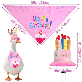 Yymobt porch goose costume fits 17 to 23 inch statues