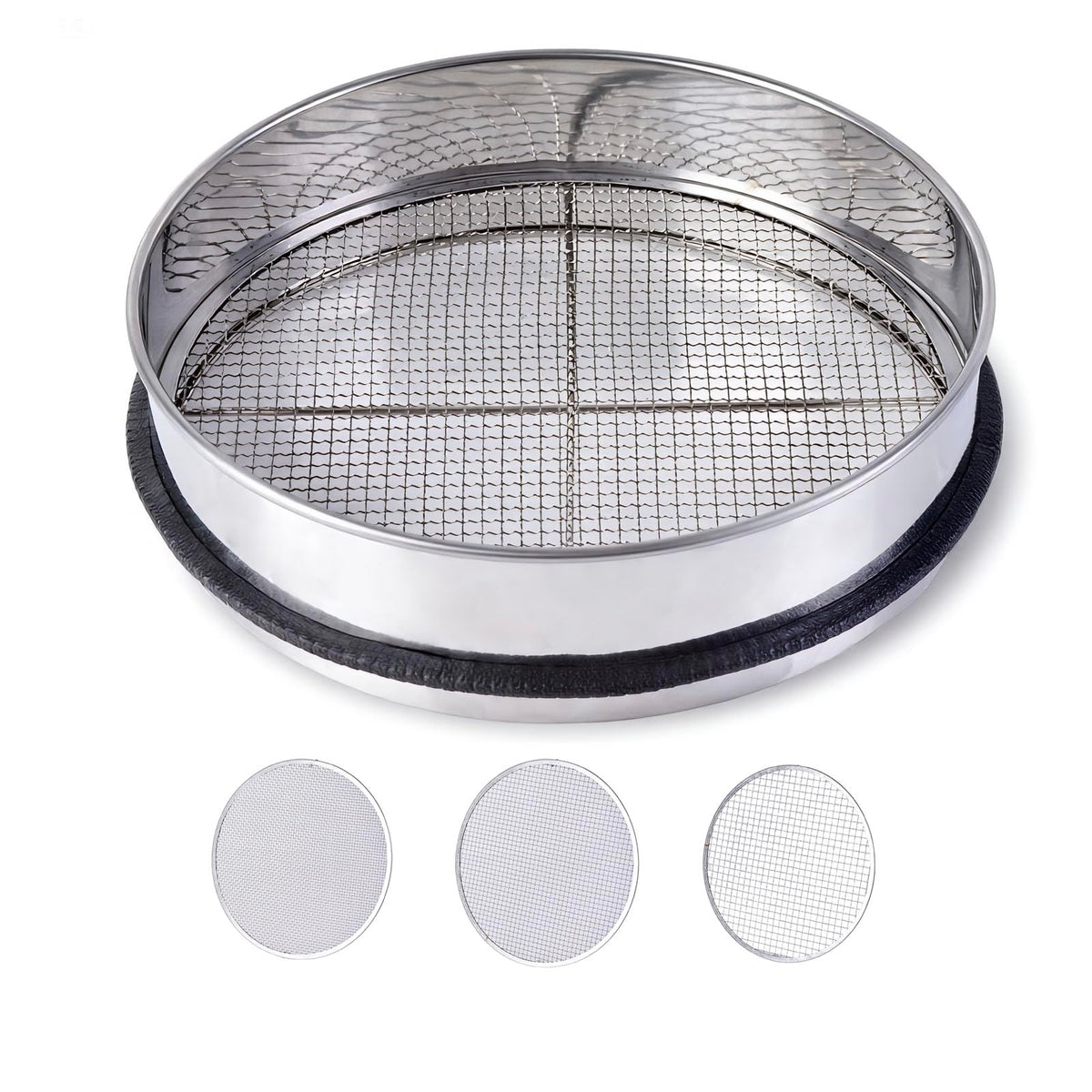 YYPTIEN dirt sifter heavy-duty frame for durable garden use.