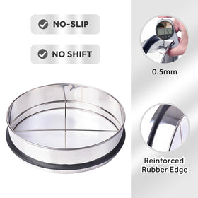 YYPTIEN safety-rolled edges reduce hand injuries during use.
