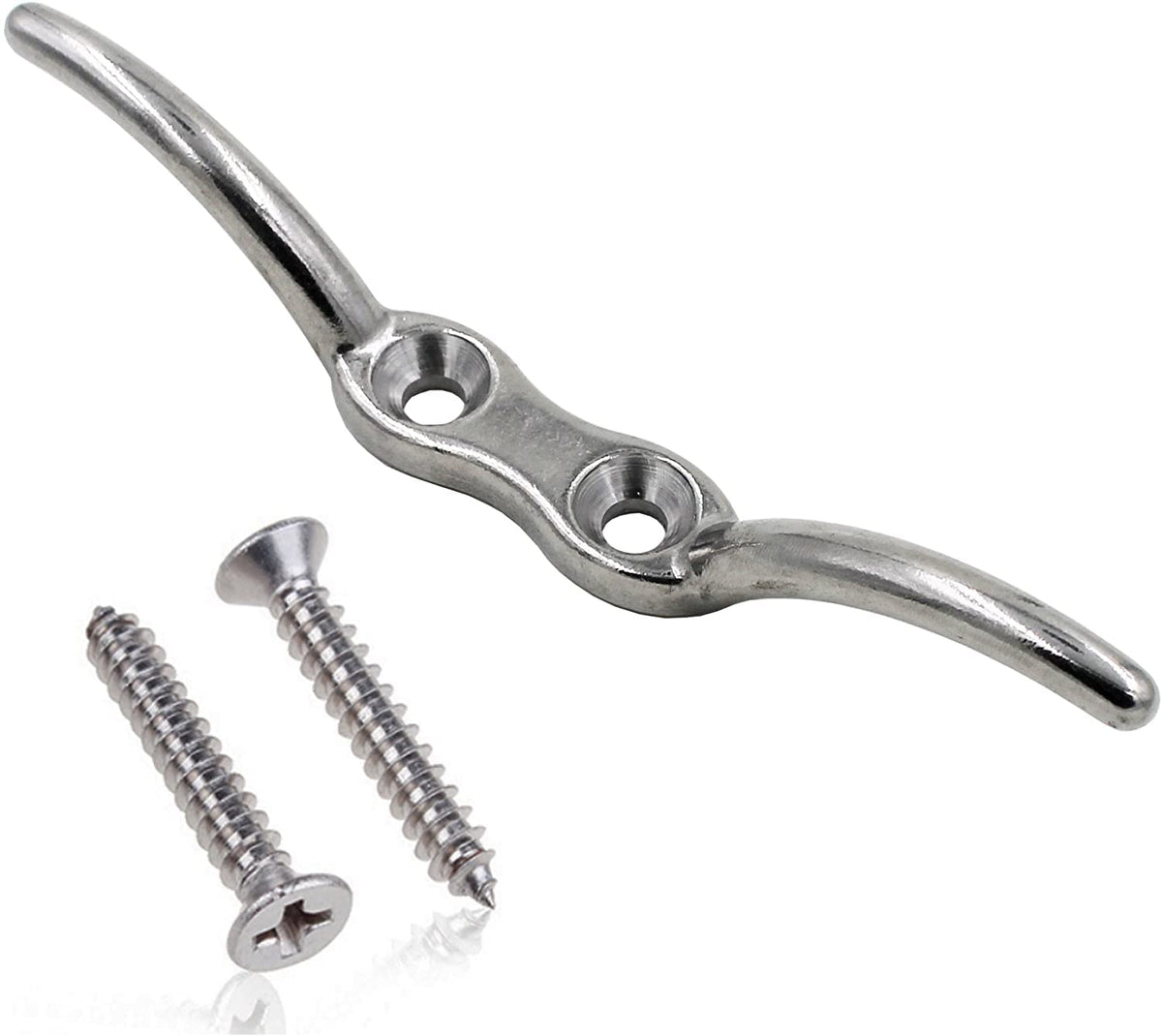 YYST 316 stainless steel cleat close-up shows durable construction