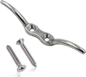 YYST 316 stainless steel cleat close-up shows durable construction