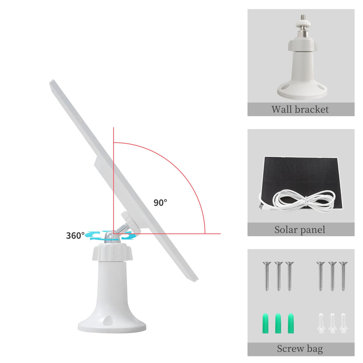 YYTDDUUU 9-8ft cable included for flexible placement