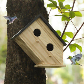 YYYUAN nesting box suitable for wrens and bluebirds