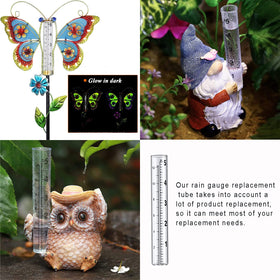 YZDTECH outdoor garden rain gauge replacement parts for reliable measurements.