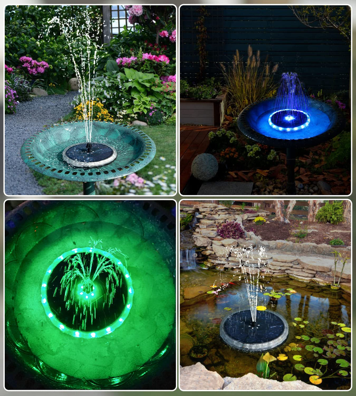Yzert garden pond fountain decor adds lively motion to outdoor spaces.