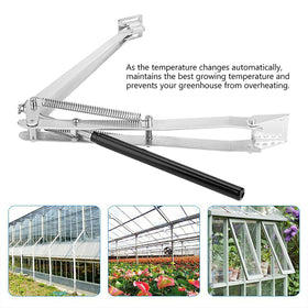 Yziixi compact unit fits standard greenhouse frames.