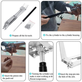 Yziixi easy installation by clamping or screwing to the frame.