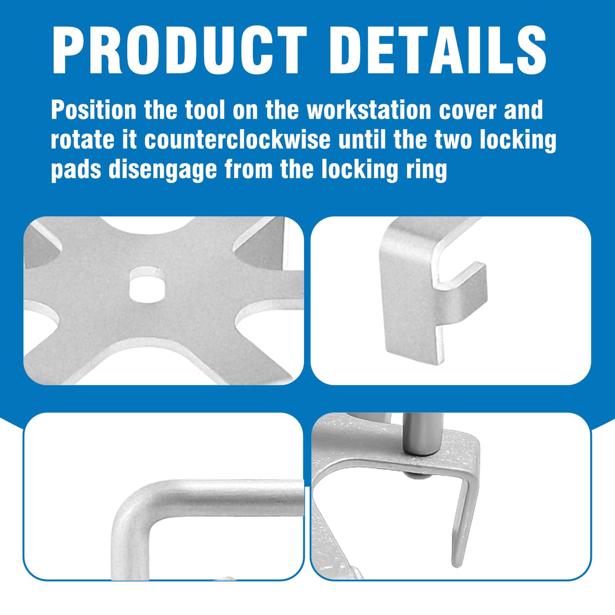 YZSGW Termi-te easy-installation enables faster lid removal