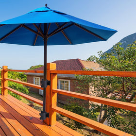 YZZHAJ quick-install kit includes screws for fast deck or railing mounting.