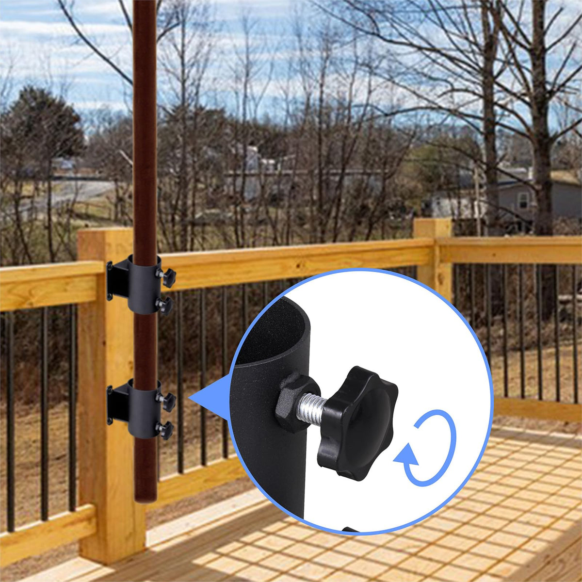 YZZHAJ space-saving solution creates instant shade for barbecues and outdoor gatherings.