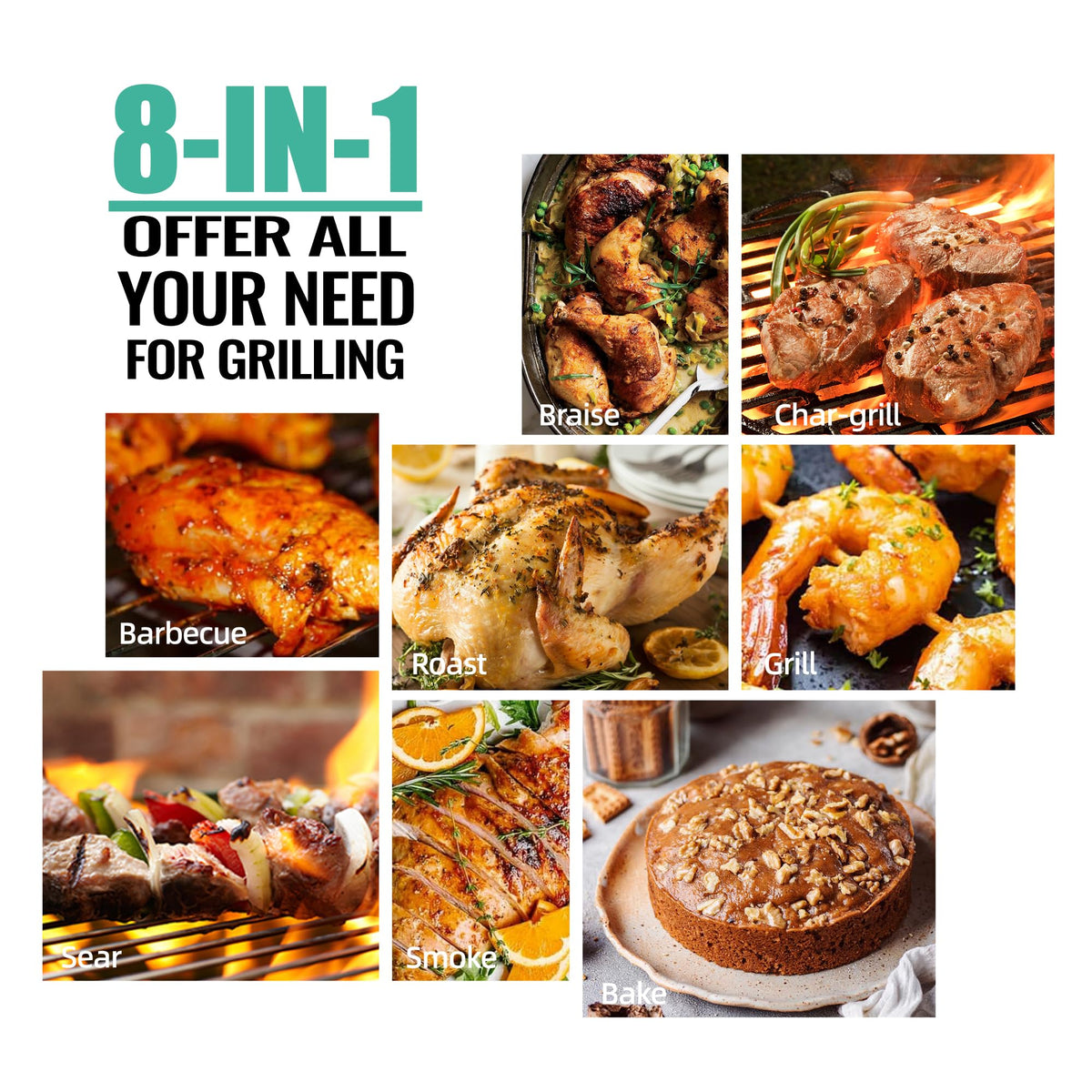 Z GRILLS 200A portable design fits compact spaces in RVs and apartments.