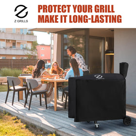 Z GRILLS full-length protection preserves grill interior