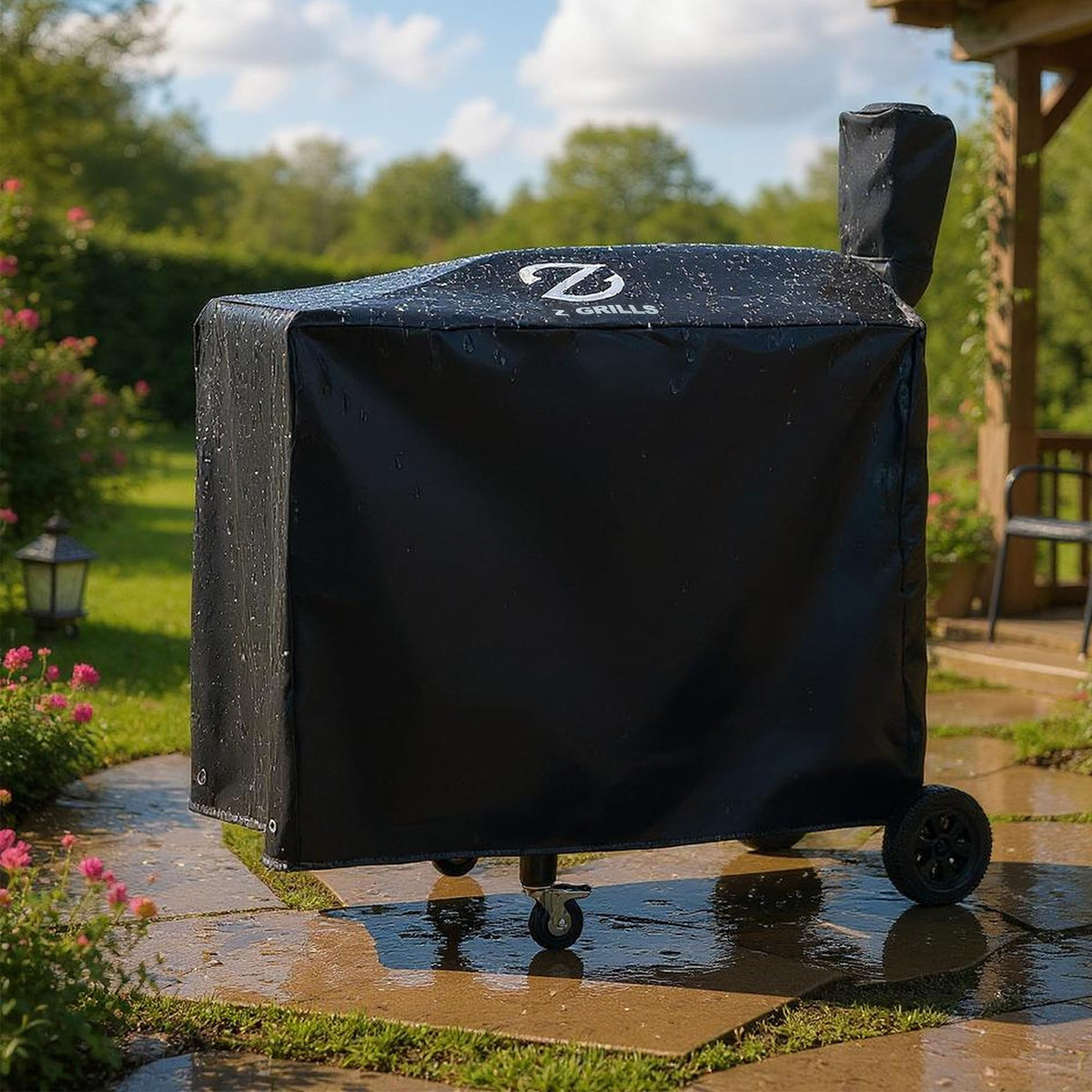 Z GRILLS reinforced stitching detail ensuring long-lasting durability and secure fit