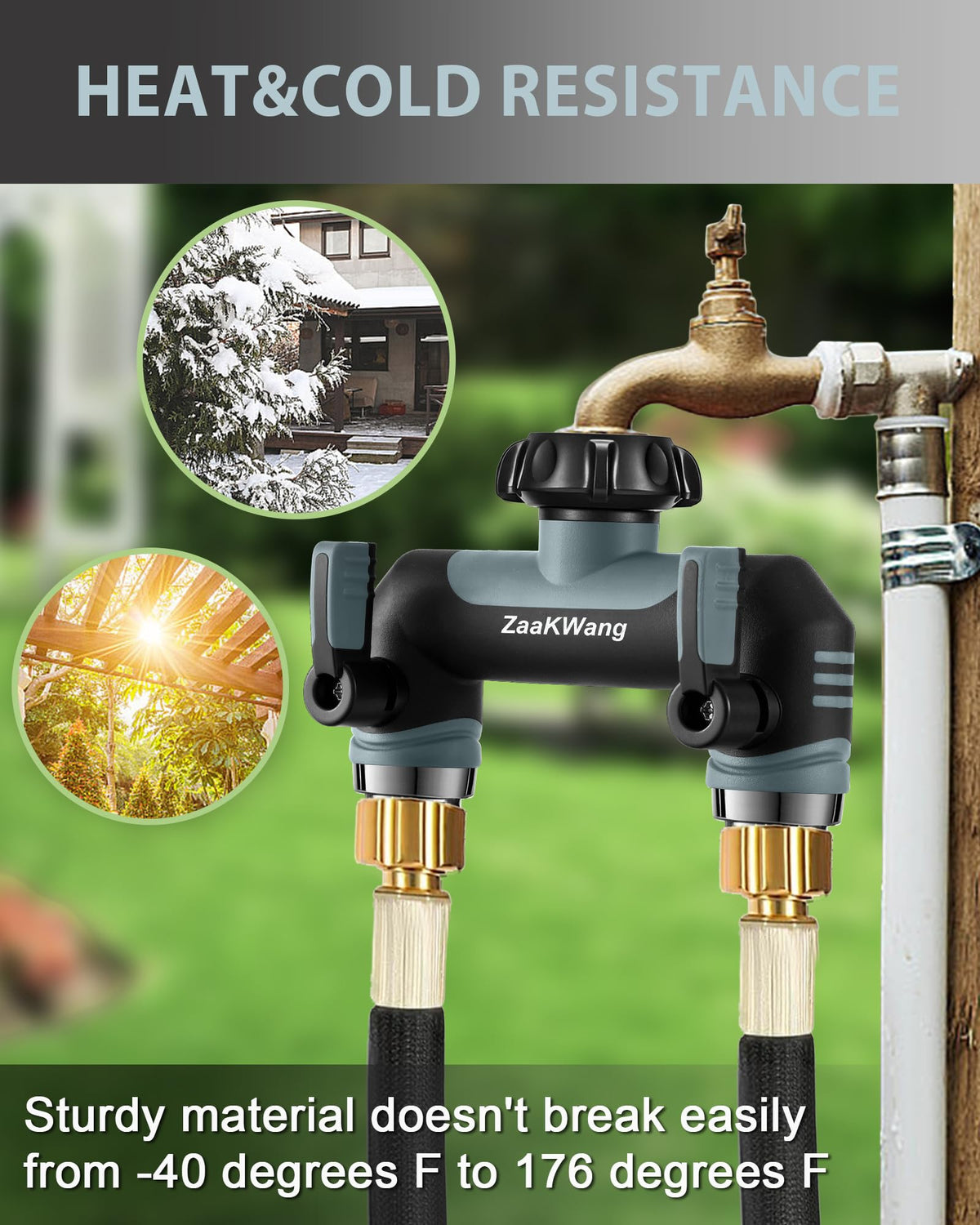 ZaakWang ergonomic handle improves grip even with gloves.