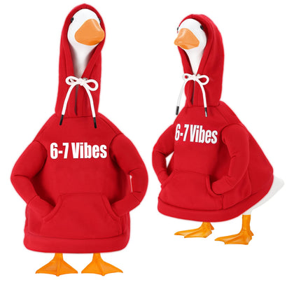 Zadoreck porch goose hoodie on goose enhances curb appeal.