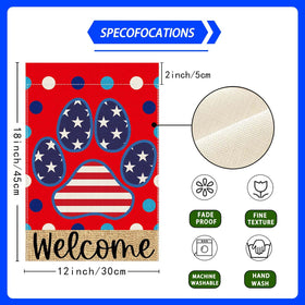 ZAEW double-sided flag ensures visibility from both directions.