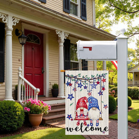 ZAEW Independence Day garden flag enhances curb appeal.